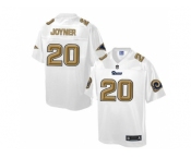 Nike St.Louis Rams #20 Lamarcus Joyner White Men's NFL Pro Line Fashion Game Jersey