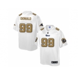 Nike St.Louis Rams #99 Aaron Donald White Men's NFL Pro Line Fashion Game Jersey