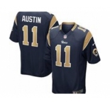 nike nfl jerseys st. louis rams #11 austin dk.blue[game]
