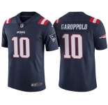 Men's New England Patriots #10 Jimmy Garoppolo Navy Color Rush Limited Jersey