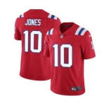 Men's New England Patriots #10 Mac Jones 2021 Red Vapor Untouchable Limited Stitched NFL Jersey