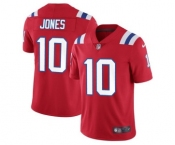 Men's New England Patriots #10 Mac Jones 2021 Red Vapor Untouchable Limited Stitched NFL Jersey