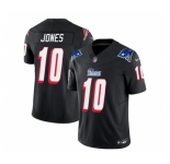 Men's New England Patriots #10 Mac Jones Black 2023 F.U.S.E. Vapor Limited Football Stitched Jersey