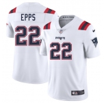 Men's New England Patriots #22 Marcus Epps White 2025 Vapor Limited Football Stitched Jersey