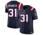 Men's New England Patriots #31 Kevin Byard III Navy 2026 F.U.S.E. Vapor Limited Stitched Football Jersey