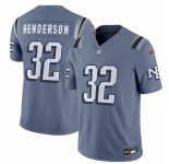 Men's New England Patriots #32 TreVeyon Henderson 2025 F.U.S.E. “Rivalries” Vapor Limited Football Stitched Jersey