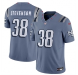 Men's New England Patriots #38 Rhamondre Stevenson 2025 F.U.S.E. “Rivalries” Vapor Limited Football Stitched Jersey