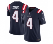 Men's New England Patriots #4 Bailey Zappe Navy 2023 F.U.S.E. Vapor Limited Football Stitched Jersey