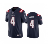 Men's New England Patriots #4 Bailey Zappe Navy Vapor Untouchable Limited Stitched Jersey