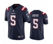 Men's New England Patriots #5 Brian Hoyer 2021 Navy Vapor Untouchable Limited Stitched Football Jersey