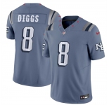 Men's New England Patriots #8 Stefon Diggs 2025 F.U.S.E. “Rivalries” Vapor Limited Football Stitched Jersey