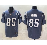 Men's New England Patriots #85 Hunter Henry 2025 F.U.S.E. “Rivalries†Vapor Limited Stitched Football Jersey