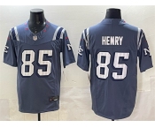 Men's New England Patriots #85 Hunter Henry 2025 F.U.S.E. “Rivalries” Vapor Limited Stitched Football Jersey