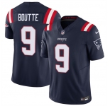 Men's New England Patriots #9 Kayshon Boutte Navy 2025 F.U.S.E. Vapor Limited Football Stitched Jersey