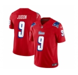 Men's New England Patriots #9 Matthew Judon Red 2023 F.U.S.E. Vapor Limited Football Stitched Jersey