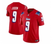 Men's New England Patriots #9 Matthew Judon Red 2023 F.U.S.E. Vapor Limited Football Stitched Jersey