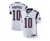 Men's Nike New England Patriots #10 Jimmy Garoppolo Vapor Untouchable Limited White NFL Jersey