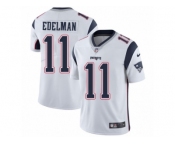 Men's Nike New England Patriots #11 Julian Edelman Vapor Untouchable Limited White NFL Jersey