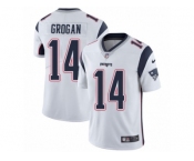 Men's Nike New England Patriots #14 Steve Grogan Vapor Untouchable Limited White NFL Jersey