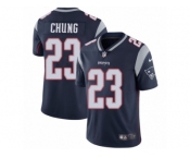 Men's Nike New England Patriots #23 Patrick Chung Vapor Untouchable Limited Navy Blue Team Color NFL Jersey
