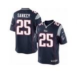 Men's Nike New England Patriots #25 Bishop Sankey Limited Navy Blue Team Color NFL Jersey