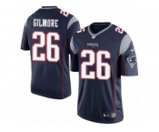 Men's Nike New England Patriots #26 Stephon Gilmore Limited Navy Blue Team Color NFL JerseyMen's Nike New England Patriots #26 Stephon Gilmore Limited Navy