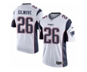 Men's Nike New England Patriots #26 Stephon Gilmore Limited White NFL Jersey