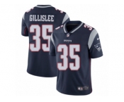 Men's Nike New England Patriots #35 Mike Gillislee Vapor Untouchable Limited Navy Blue Team Color NFL Jersey