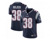 Men's Nike New England Patriots #38 Brandon Bolden Vapor Untouchable Limited Navy Blue Team Color NFL Jersey