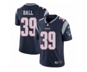 Men's Nike New England Patriots #39 Montee Ball Vapor Untouchable Limited Navy Blue Team Color NFL Jersey