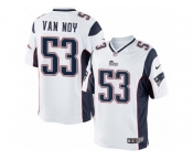 Men's Nike New England Patriots #53 Kyle Van Noy Limited White NFL Jersey