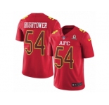 Men's Nike New England Patriots #54 Dont'a Hightower Limited Red 2017 Pro Bowl NFL Jersey