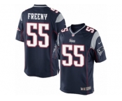 Men's Nike New England Patriots #55 Jonathan Freeny Limited Navy Blue Team Color NFL Jersey