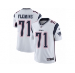 Men's Nike New England Patriots #71 Cameron Fleming Vapor Untouchable Limited White NFL Jersey