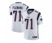 Men's Nike New England Patriots #71 Cameron Fleming Vapor Untouchable Limited White NFL Jersey