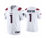 New England Patriots #1 Cam Newton White 2020 Vapor Limited Jersey