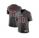 Nike New England Patriots #80 Danny Amendola Gray Static Men NFL Vapor Untouchable Limited Jersey