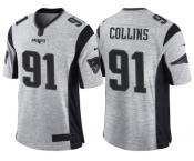 Nike New England Patriots #91 Jamie Collins 2016 Gridiron Gray II Men's NFL Limited Jersey