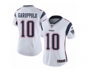 Women's Nike New England Patriots #10 Jimmy Garoppolo Vapor Untouchable Limited White NFL Jersey
