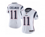 Women's Nike New England Patriots #11 Julian Edelman Vapor Untouchable Limited White NFL Jersey