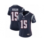 Women's Nike New England Patriots #15 Chris Hogan Vapor Untouchable Limited Navy Blue Team Color NFL Jersey