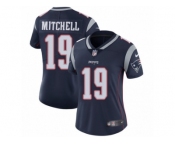 Women's Nike New England Patriots #19 Malcolm Mitchell Vapor Untouchable Limited Navy Blue Team Color NFL Jersey