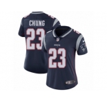Women's Nike New England Patriots #23 Patrick Chung Vapor Untouchable Limited Navy Blue Team Color NFL Jersey