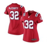 Women's Nike New England Patriots #32 Devin McCourty Red Alternate NFL Jersey