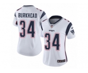 Women's Nike New England Patriots #34 Rex Burkhead Vapor Untouchable Limited White NFL Jersey