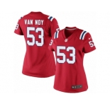 Women's Nike New England Patriots #53 Kyle Van Noy Limited Red Alternate NFL Jersey
