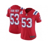 Women's Nike New England Patriots #53 Kyle Van Noy Vapor Untouchable Limited Red Alternate NFL Jersey