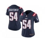 Women's Nike New England Patriots #54 Dont'a Hightower Limited Navy Blue Rush NFL Jersey