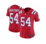 Women's Nike New England Patriots #54 Dont'a Hightower Vapor Untouchable Limited Red Alternate NFL Jersey