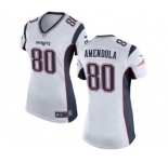 Women's Nike New England Patriots #80 Danny Amendola White NFL Jersey